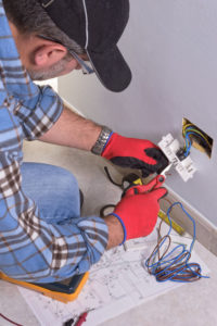Electricians Install Outlets